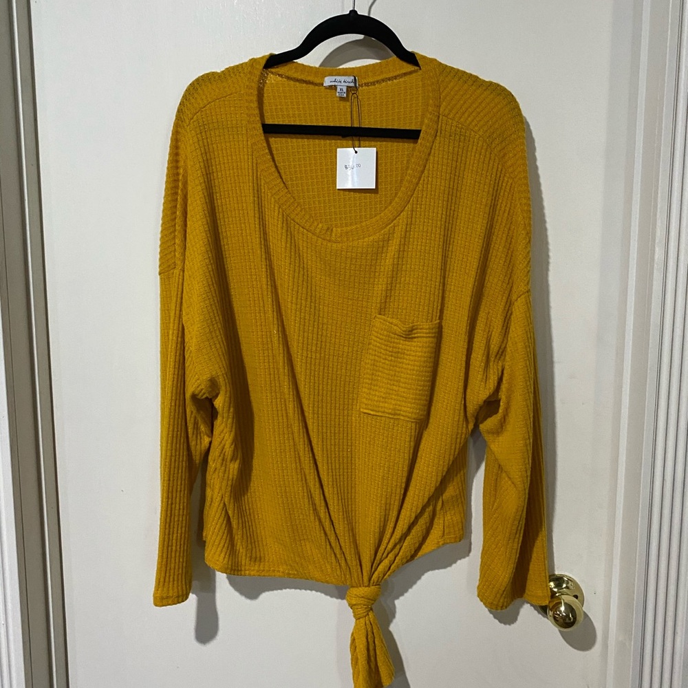 Knotted sweater